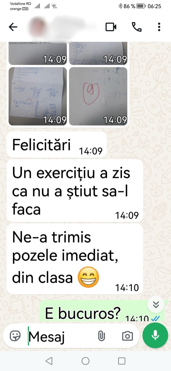 Recenzie Elena — Meditații Matematică